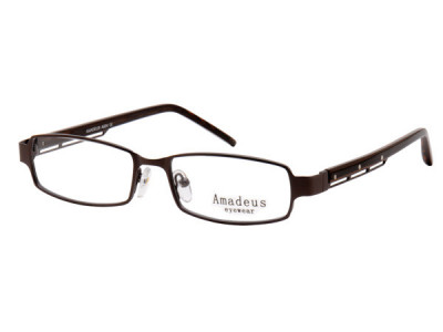 Amadeus A924 Eyeglasses, Matte Dark Brown