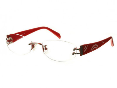 Amadeus AF0512 Eyeglasses, Red