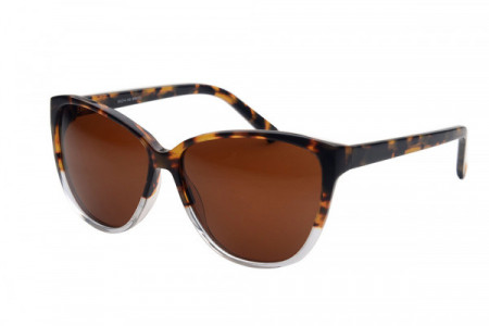Amadeus A1011 Sunglasses, Tortoise Fade With Crystal / Brown Polarized Lens
