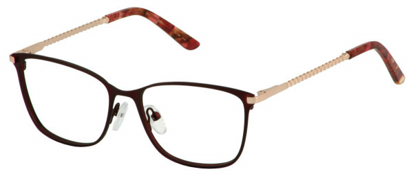 Elizabeth Arden EAC 407 Eyeglasses, 2-MATTE RED