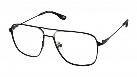 New Balance NB 4129 Eyeglasses, 4-Solid Matte Black