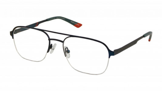 PSYCHO BUNNY PB 111 Eyeglasses, 2-MATTE BLUE