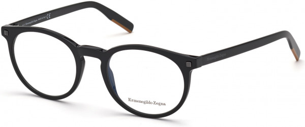 Ermenegildo Zegna EZ5214 Eyeglasses, 001 - Shiny Black