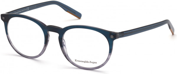 Ermenegildo Zegna EZ5214 Eyeglasses, 092 - Blue/other