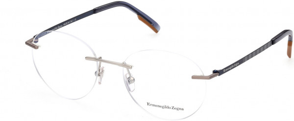 Ermenegildo Zegna EZ5220 Eyeglasses, 016 - Shiny Palladium