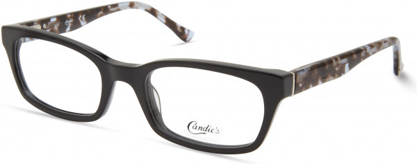 Candie's Eyes CA0200 Eyeglasses, 001 - Shiny Black