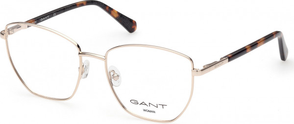 Gant GA4111 Eyeglasses, 032 - Shiny Pale Gold / Dark Havana