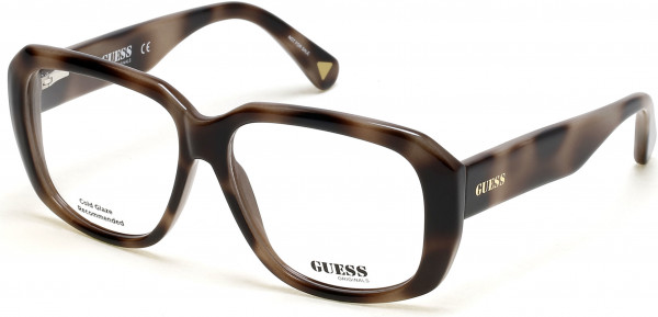 Guess GU8240 Eyeglasses, 053 - Blonde Havana