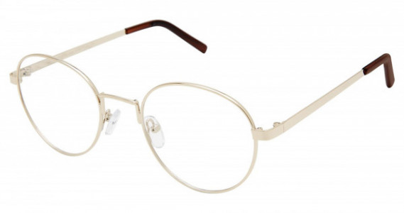 New Globe M594 Eyeglasses, GOLD