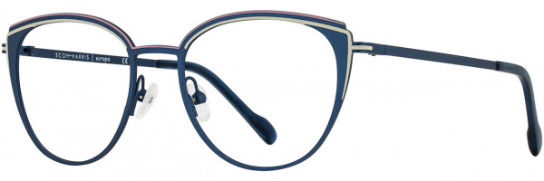 Scott Harris Scott Harris SH-746 Eyeglasses, Denim / Ivory / Bubblegum