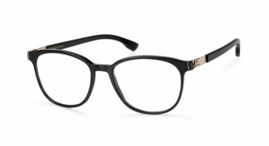 ic! berlin Ratio Eyeglasses, Black-Crystal