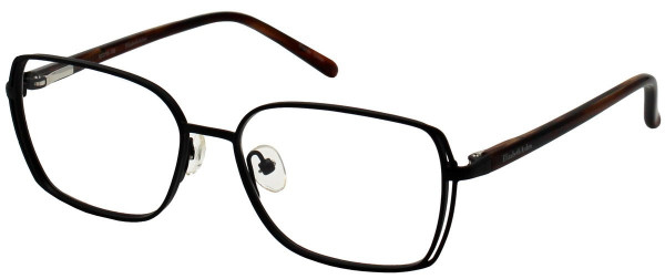 Elizabeth Arden EA 1236 Eyeglasses, 1-BLACK MATTE