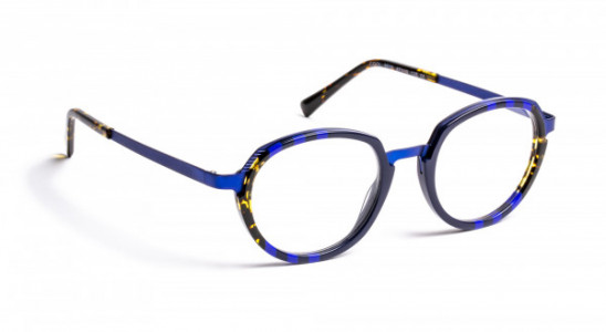 J.F. Rey COOL Eyeglasses, DEMI/STRIPES BLUE 12/16 B (9525)