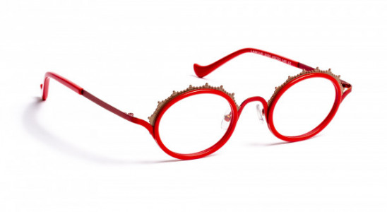 Boz by J.F. Rey LAMOUR Eyeglasses, RED/TAUPE (3090)