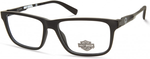 Harley-Davidson HD0145T Eyeglasses, 002 - Matte Black