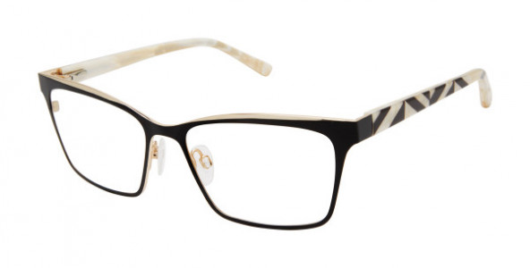 L.A.M.B. LA086 Eyeglasses, Black (BLK)