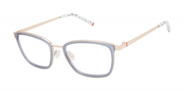 Humphrey's 594040 Eyeglasses, Slate/Rose Gold - 30 (SLA)