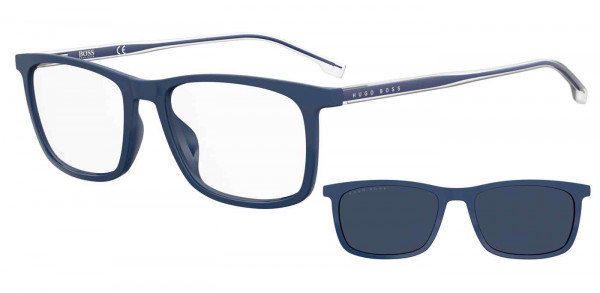 HUGO BOSS Black BOSS 1150/CS Sunglasses, 0FLL MATTE BLUE