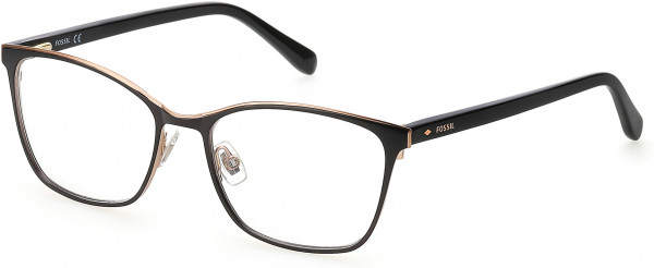 Fossil FOS 7079 Eyeglasses, 0003 MATTE BLACK