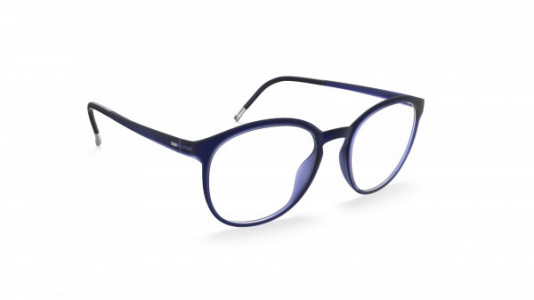 Silhouette Eos View Full Rim 1596 Eyeglasses, 4510 Navy Blue