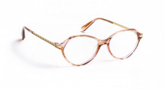 J.F. Rey PA080 Eyeglasses, CRYSTAL PINK/SOFT GOLD (8050)