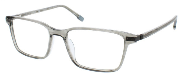 IZOD 2092 Eyeglasses, Grey Horn Crystal