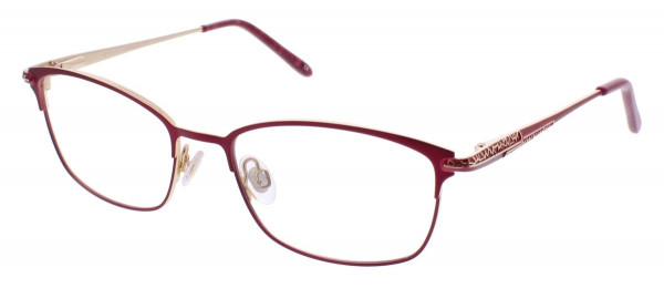 Jessica McClintock JMC 4329 Eyeglasses, Berry