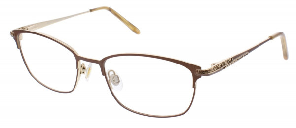 Jessica McClintock JMC 4329 Eyeglasses, Brown