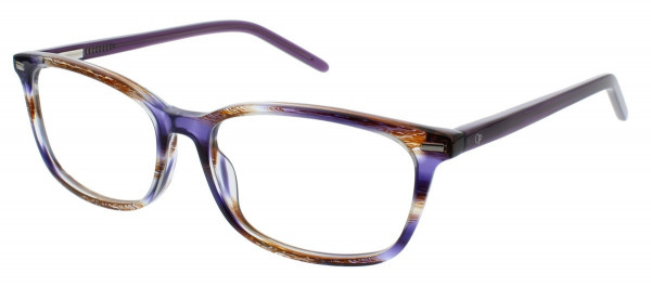OP OP WEST MEADOW BEACH Eyeglasses, Purple Horn