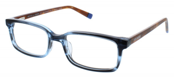 Steve Madden KRAMMER Eyeglasses, Blue Denim Horn