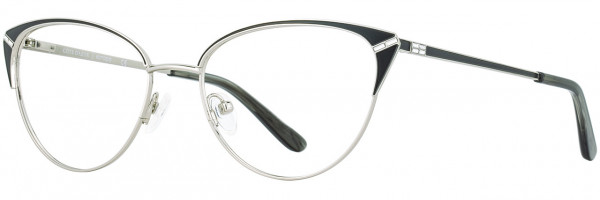 Cote D'Azur Cote D'Azur CDA-320 Eyeglasses, Black / Silver