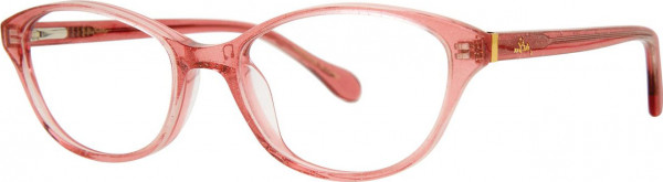 Lilly Pulitzer Girls Paquita Eyeglasses, Pink Shimmer