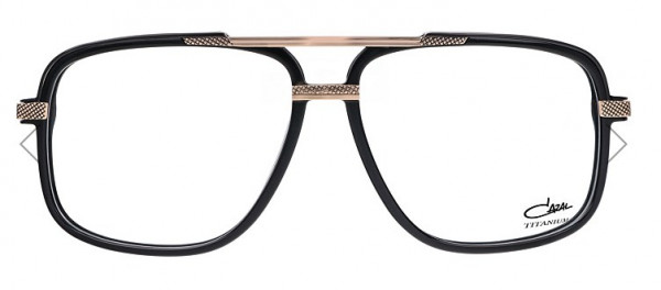 Cazal CAZAL 6027 Eyeglasses, 001 BLACK-GOLD