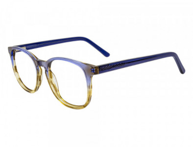 NRG N248 Eyeglasses, C-2 Blue/Honey