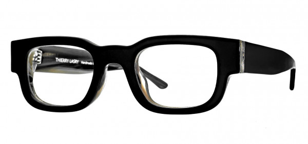 Thierry Lasry LOYALTY Eyeglasses, Black & Horn