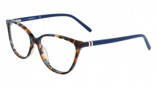 Marchon M-5014 Eyeglasses, (460) TORTOISE WITH BLUE