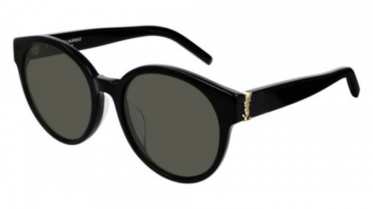 Saint Laurent SL M31/F Sunglasses, 003 - BLACK with GREY lenses