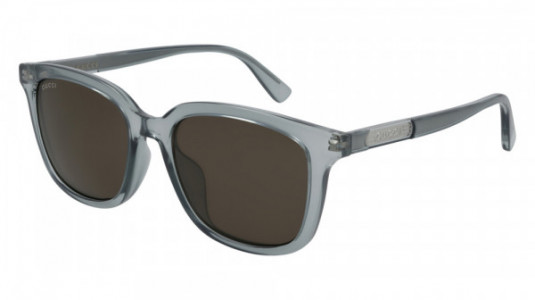 Gucci GG0939SA Sunglasses, 003 - LIGHT-BLUE with BROWN lenses