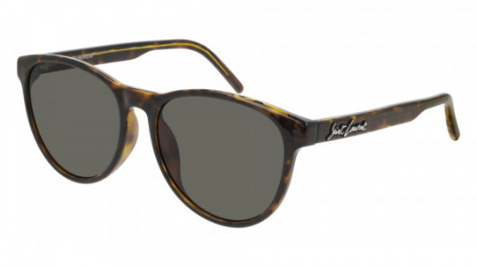 Saint Laurent SL 335/F Sunglasses, 002 - HAVANA with GREY lenses