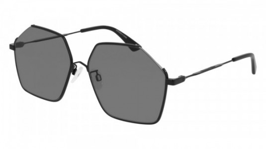 McQ MQ0258S Sunglasses, 001 - BLACK with SMOKE lenses