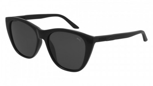 Puma PU0319S Sunglasses, 001 - BLACK with BLACK lenses