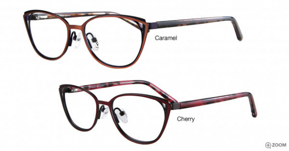 Wittnauer Vika Eyeglasses, Cherry