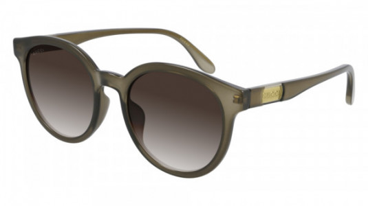 Gucci GG0794SK Sunglasses, 002 - BROWN with BROWN lenses