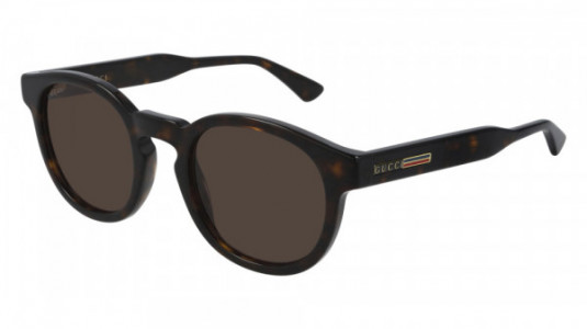 Gucci GG0825S Sunglasses, 002 - HAVANA with BROWN lenses