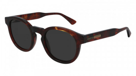 Gucci GG0825S Sunglasses, 005 - HAVANA with GREY polarized lenses