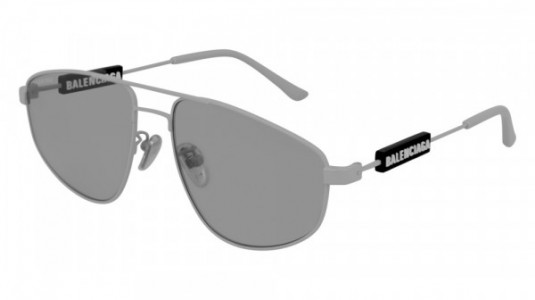 Balenciaga BB0115S Sunglasses, 004 - GREY with GREY lenses