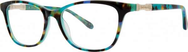 Lilly Pulitzer Willow Eyeglasses, Tropical Tortoise