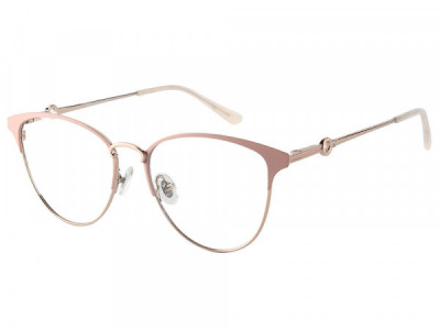 Amadeus A1043 Eyeglasses, Gold With Pink