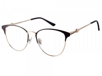Amadeus A1043 Eyeglasses, Gold With Wine
