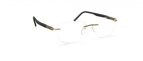 Silhouette Identity HZ Eyeglasses, 7520 Gold / Black
